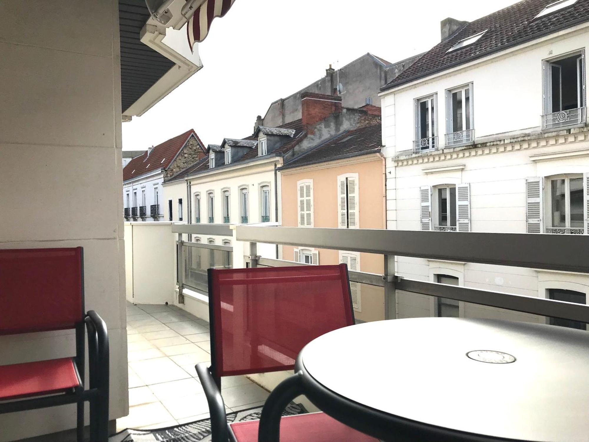 Le Sornin - Garage - Clim - Hypercentre - Terrasse Apartman Vichy Kültér fotó